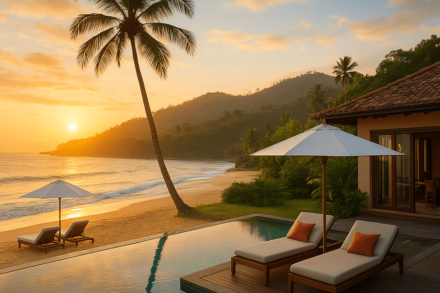 Luxury Honeymoon Sri Lanka Beach and Hill Country