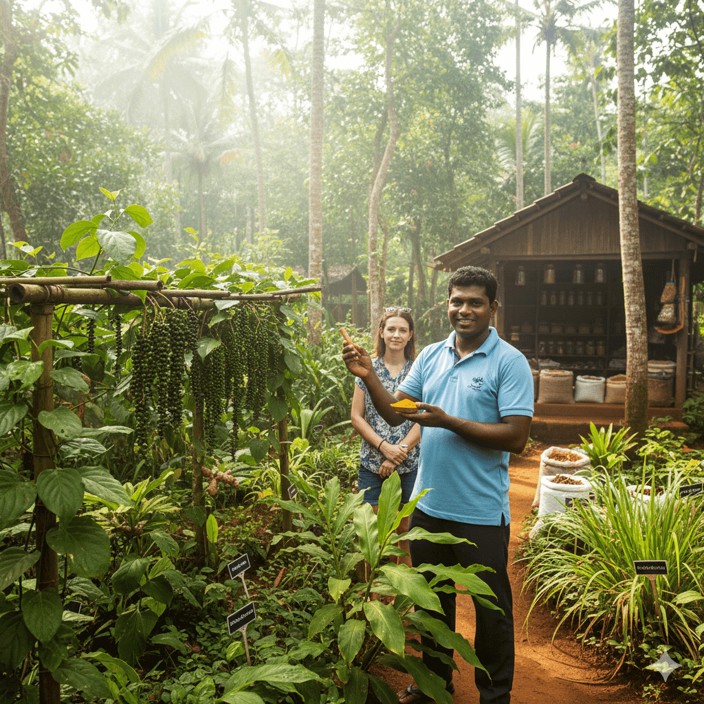 02:00 PM: Spice & Herbal Garden Discovery