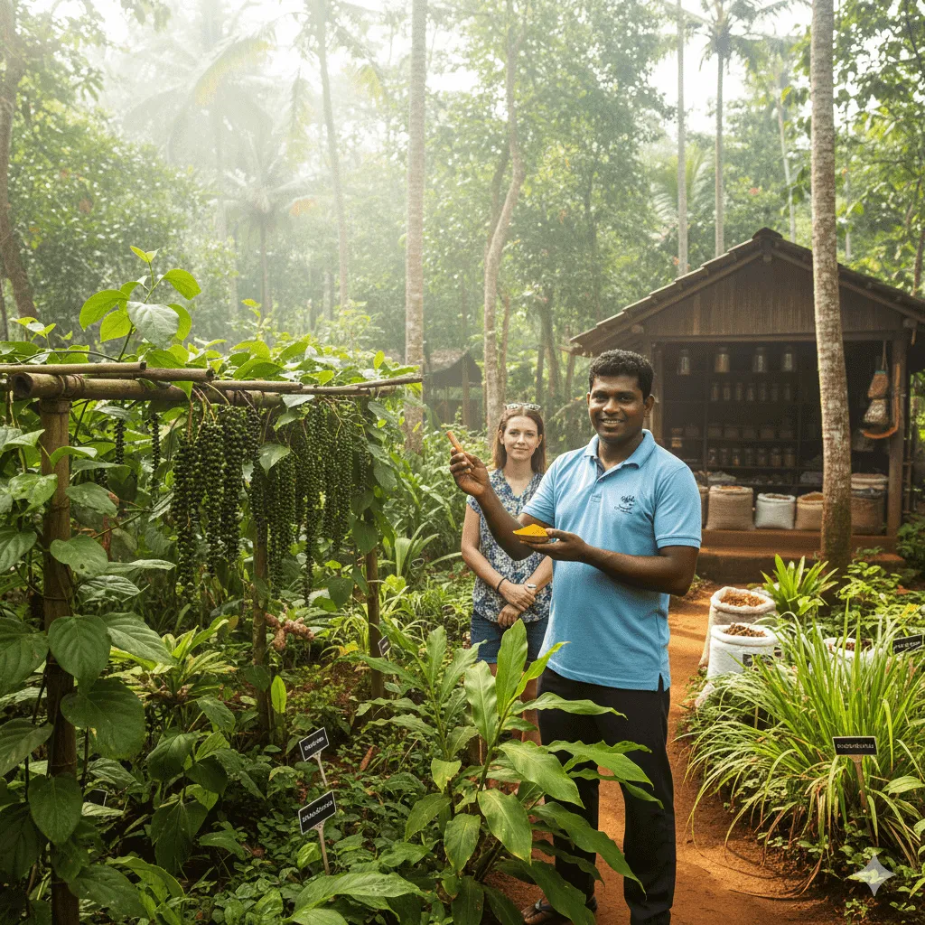 Visit the Herbal Garden 