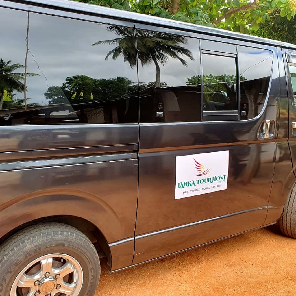 Lanka Tour Host Toyota Hiace van