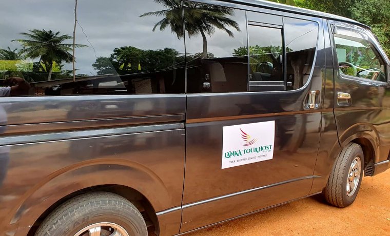 Lanka Tour Host Toyota Hiace van