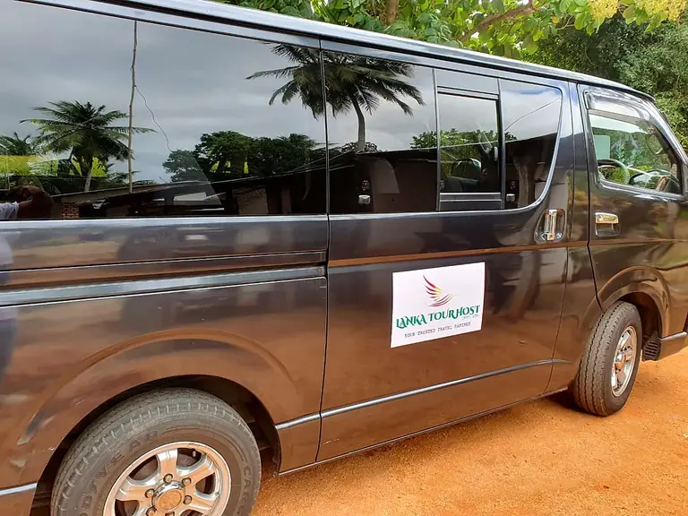 Lanka Tour Host Toyota Hiace van
