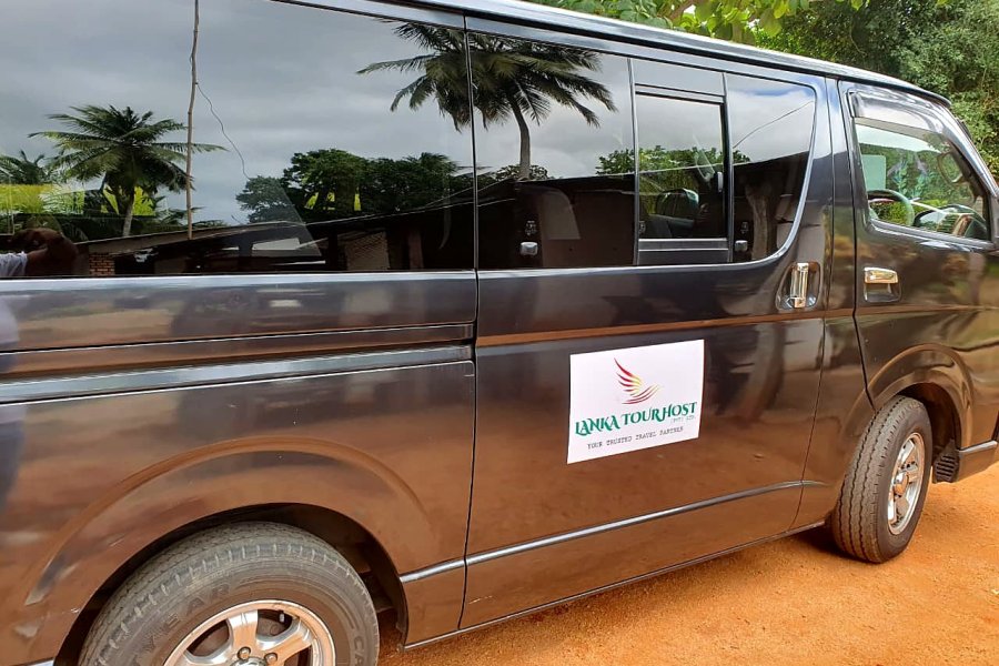 Lanka Tour Host Toyota Hiace van
