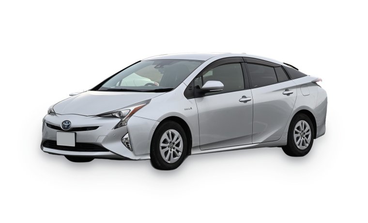 Toyota Prius hybrid, front view