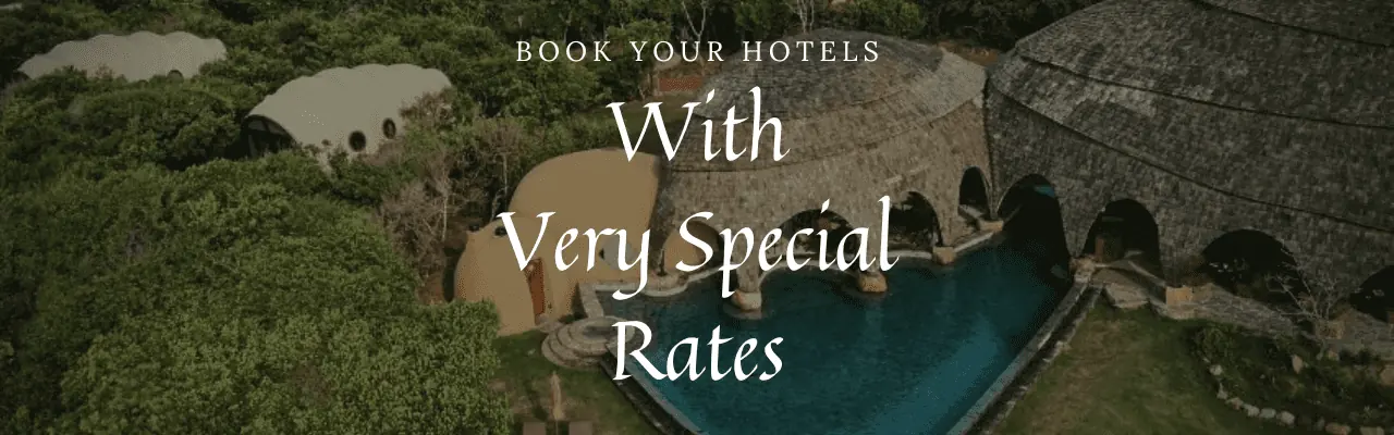 Book your hotels with very special rates on Booking.com